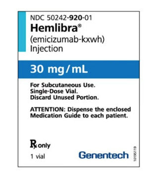Hemlibra 30 Mg/Ml Solución Inyectable Frasco Ámpula