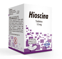 Hioscina 10 Mg 10 Tabletas Genérico Ultra Lab