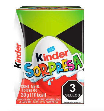 HUEVO KINDER NIÑO