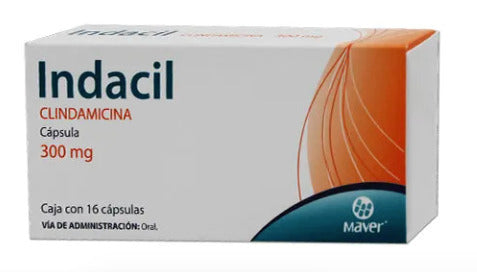 INDACIL 16 (CLINDAMICINA) CAPS 300 MG