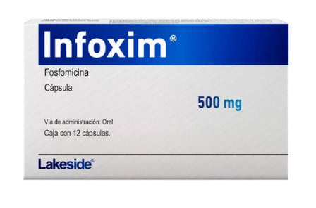 Infoxim 500 Mg 12 Capsulas