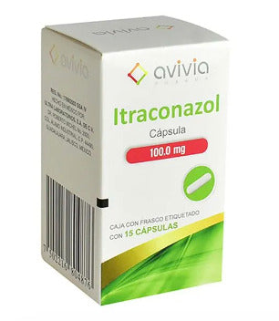 Itraconazol 100 Mg 15 Cápsulas Genérico Avivia