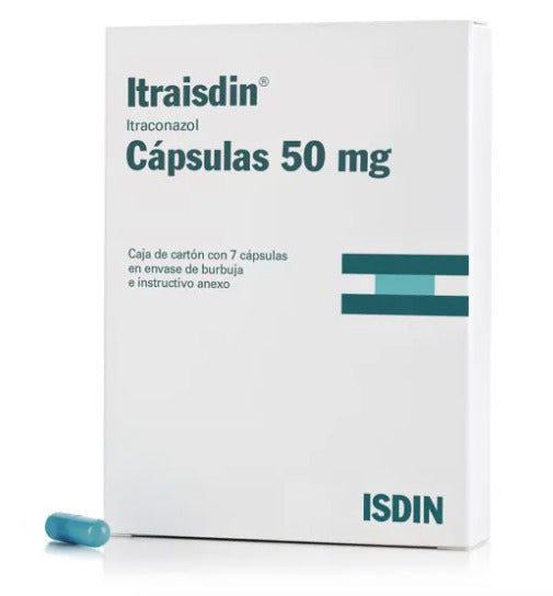 Itraisdin 50 Mg 7 Cápsulas