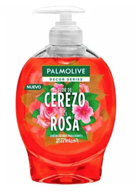 Jabón Líquido Palmolive Flor De Cerezo-Rosa 221 Ml
