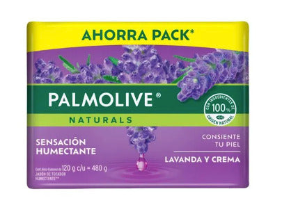Jabón Palmolive Naturals Lavanda-Crema 120 G