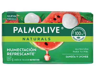 Jabón Palmolive Naturals Sandía-Lychee 120 G
