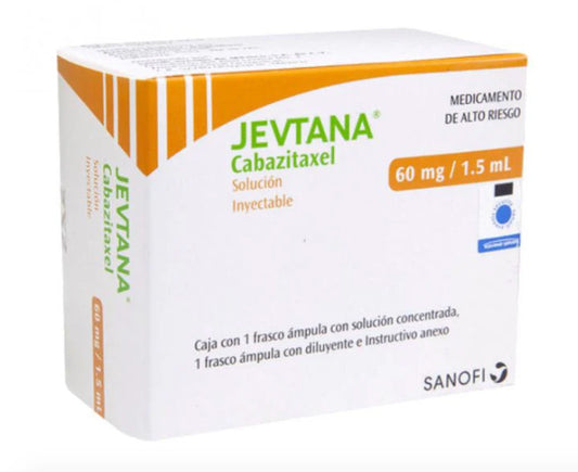 Jevtana 60 Mg Frasco Ámpula 1.5 Ml - Frasco Ámpula 4.5 Ml