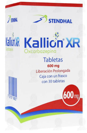 Kallion XR Liberación Prolongada 600 Mg 15 Tabletas