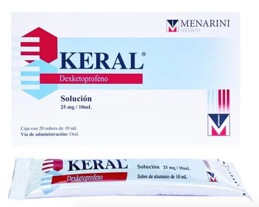 Keral Solución 25 mg 20 Sobres de 10 Ml