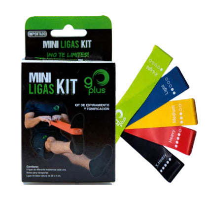 Kit Ligas Mini 9 Plus Estira 5 Piezas