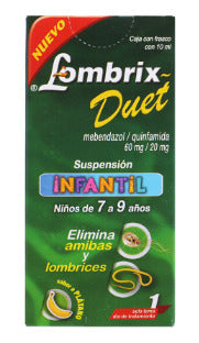L-Ombrix Duet Infantil 60/20 Mg Suspensión 10 Ml