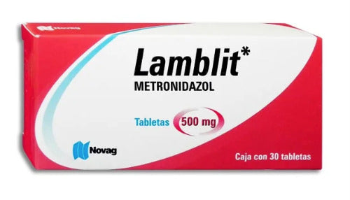 LAMBLIT 500MG 30TBS METRONIDAZOL