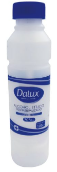 Alcohol Dalux Etílico Desnaturalizado 125 Ml