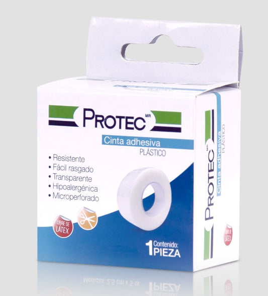 Cinta Adhesiva Protec Plástico 2.5Cmx5M