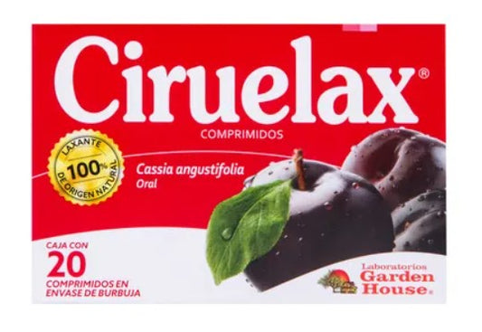 Ciruelax 15 Mg 20 Comprimidos