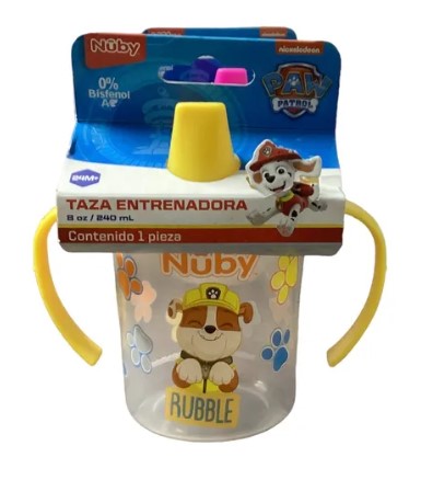 Biberón Nuby Con Asas Paw Patrol 8 Oz