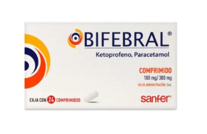 Bifebral 100/300 Mg 24 Comprimidos