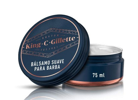 Bálsamo para Barba King C. Gillette 75 Ml