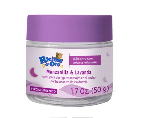 Bálsamo Relajante Ricitos de Oro Manzanilla y Lavanda 50 G