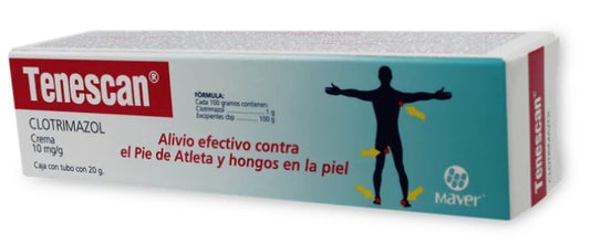 CLOTRIMAZOL 1G CRA 20G TENESCAN