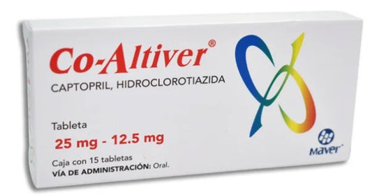 CO-ALTIVER 25MG-12.5MG (CAPTOPRIL, HIDROCLORITIAZIDA)