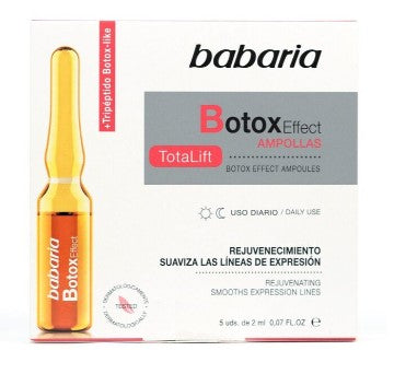 Botox Babaria Total Lift 5 Ampolletas 2 Ml