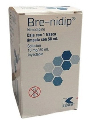 Bre-Nidip 10 Mg Solución Inyectable 50 Ml Frasco Ámpula