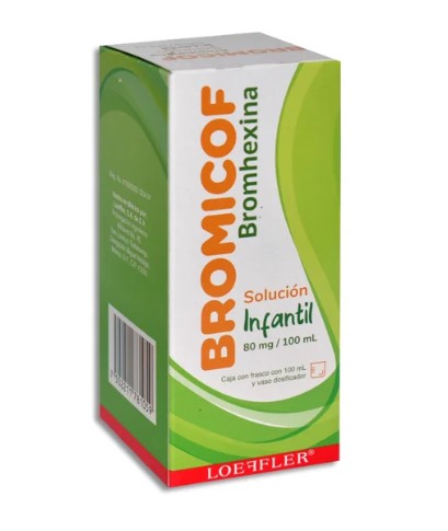 Bromicof Bromhexina 80 Mg Solución Infantil 100Ml