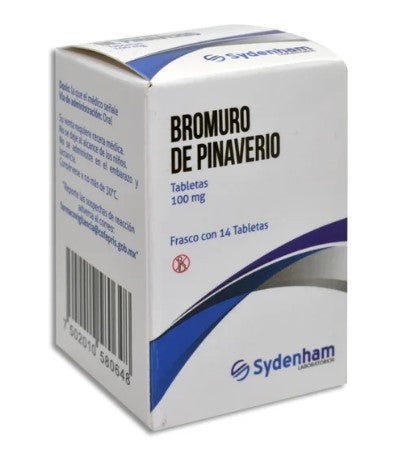 Bromuro De Pinaverio 100 Mg 14 Tabletas Genérico Sydenham