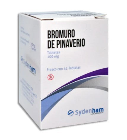 Bromuro De Pinaverio 100 Mg 42 Tabletas Genérico Sydenham