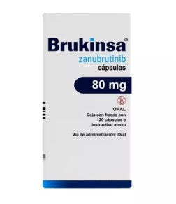 Brukinsa 80 Mg Frasco 120 Cápsulas
