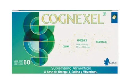 Cognexel Suplemento Alimenticio  60 Capsulas