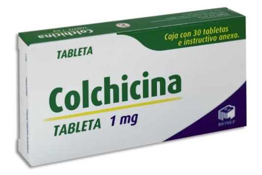 COLCHICINA 1MG 30TBS