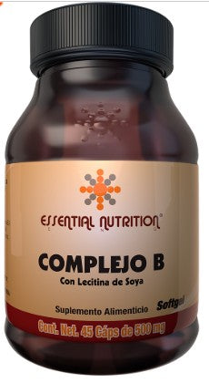 Complejo B 500 Mg Suplemento Alimenticio 45 Cápsulas