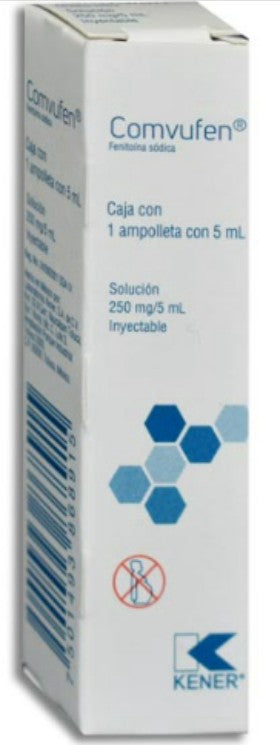 Comvufen 250 Mg Solución Inyectable Ampolleta 5 Ml