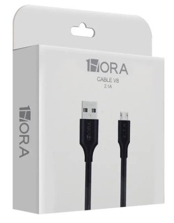 Cable HORA v8 negro
