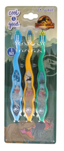 Cepillo Dental Cool-Good Jurassic 3 Pack