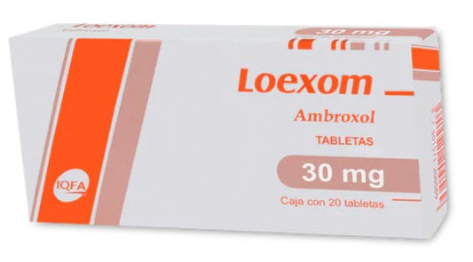 AMBROXOL (LOEXOM) 30MG 2O TAB