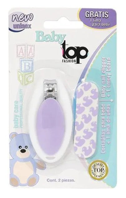 Corta Uñas Top Fashion Para Bebé + Lima