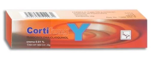 Cortifung Y Fluocinolona/Clioquinol 0.01% Crema Tubo 30 G Genérico Tocogino