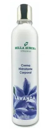 Crema Bella Aurora Corporal Hidratante Lavanda 500 Ml