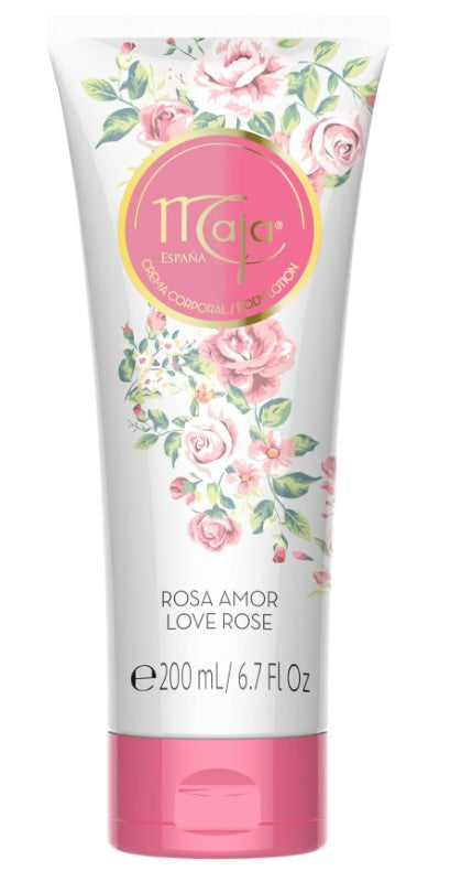 Crema Corporal Maja Tubo Rosa Amor 200 Ml