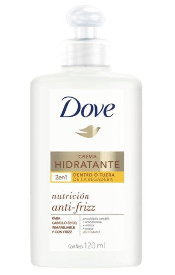 Crema Dove Para Peinar Hidratante Anti-Friz 120 Ml