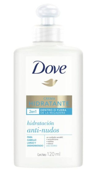 Crema Dove Para Peinar Hidratante Anti-Nudos 120 Ml