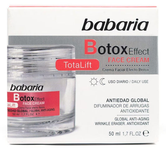 Crema Facial Babaria Botox Total Lift 50 Ml