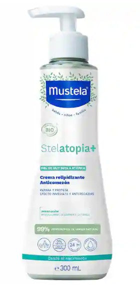 Crema Mustela Stelatopia + Crema Relipidizante BIO 300 Ml