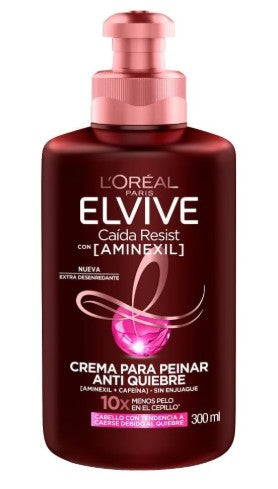 Crema Para Peinar Elvive Caída Resist Anti Quiebre 300 Ml