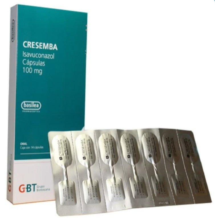 Cresemba 100 Mg 14 Cápsulas