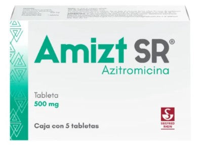 Amizt Sr 500 Mg 5 Tabletas