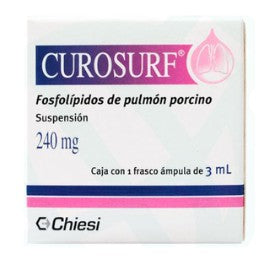 Curosurf 120 Mg Suspensión 1.5 Ml Frasco Ámpula
